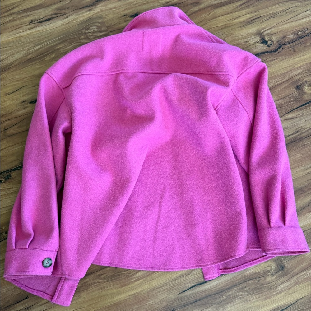 Pink Button-Up Jacket - Picture 3 of 3
